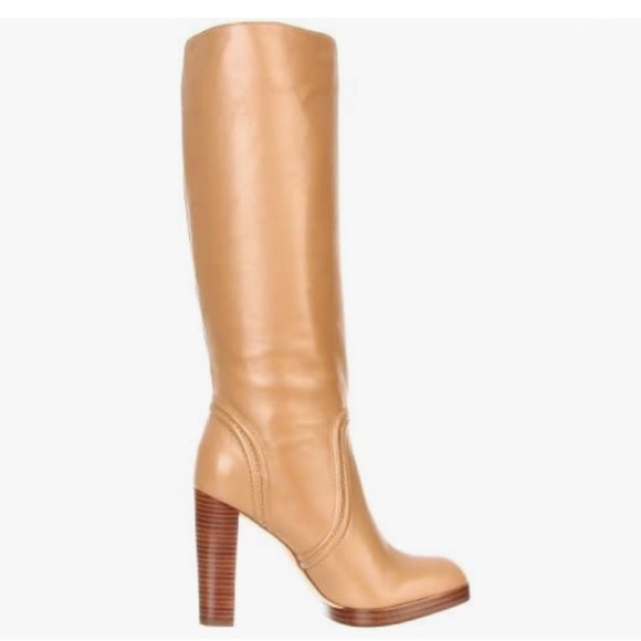 KORS Michael Kors platform leather knee high boots - Picture 2 of 12